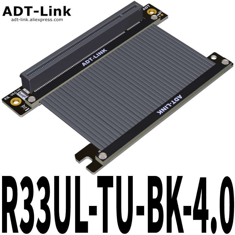Itx Case Pcie Riser 4.0 - Cable elevador PCIe 3.0 X16 inverso