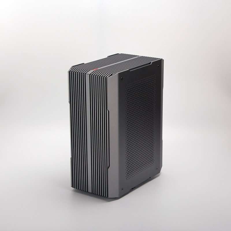 Itx Case 3 Slot Gpu Support - Chasis Mini ITX de Aluminio, Fuente