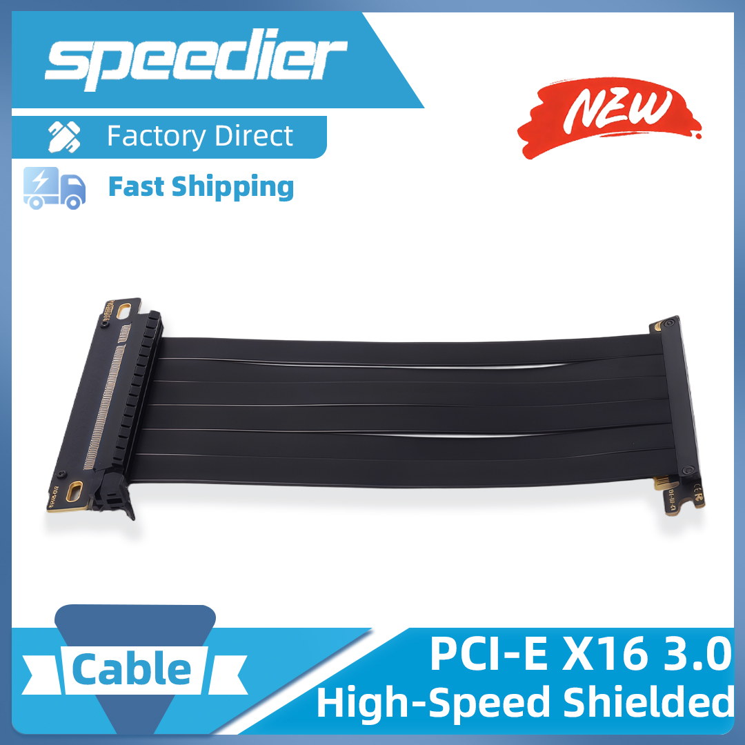 Itx Case Pcie Riser 4.0 - Cable Riser PCI Express 4.0/3.0 Doble