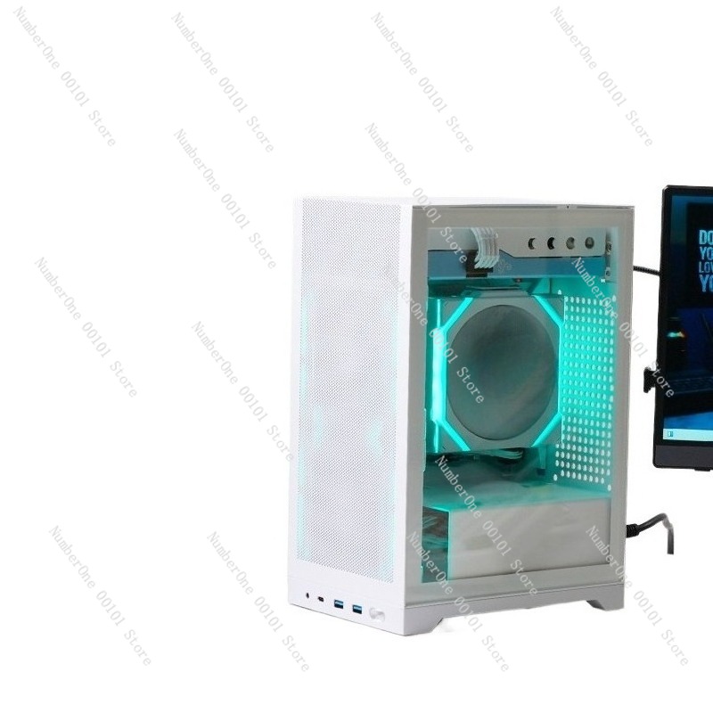 Mini Itx Case With Handle Portable - Caja de PC Mini ITX Portátil,