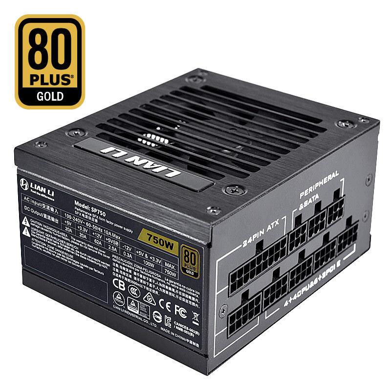 Sfx Power Supply 750W Gold - LIAN LI-fuente de alimentación de 750W,