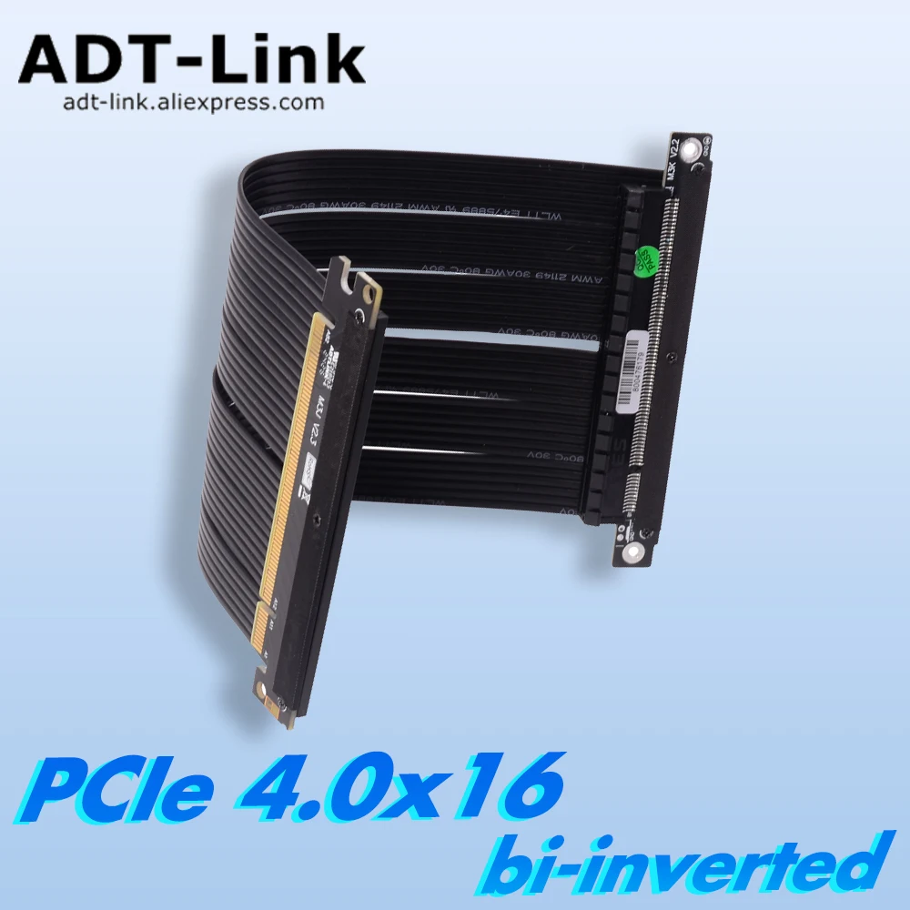 Itx Case Pcie Riser 4.0 - Extensión de Cable elevador PCIe 4,0
