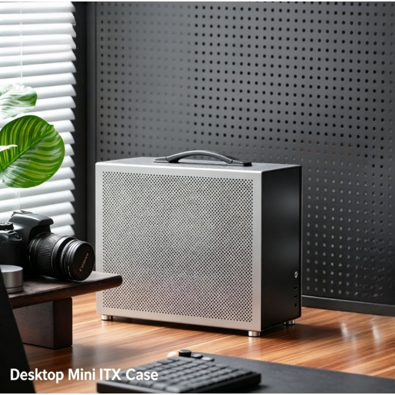 Caja de PC Mini ITX de Aleació - Mini Itx Case Water Cooling Support reseña y precio