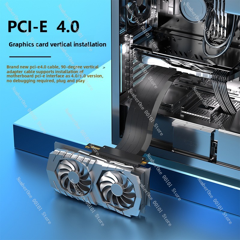 Cable adaptador de extensión P - Itx Case Pcie Riser 4.0 reseña y precio
