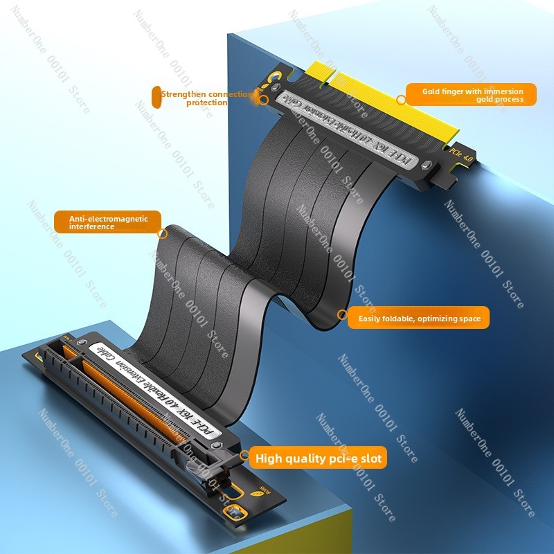Cable adaptador de extensión P - Itx Case Pcie Riser 4.0 reseña y precio