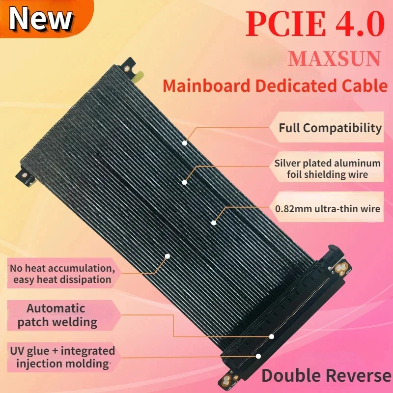 Cable elevador de supervelocid - Itx Case Pcie Riser 4.0 reseña y precio