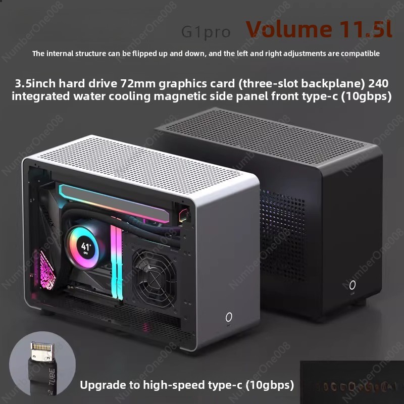 Caja de Ordenador G1-pro ITX d - Mini Itx Case Water Cooling Support reseña y precio