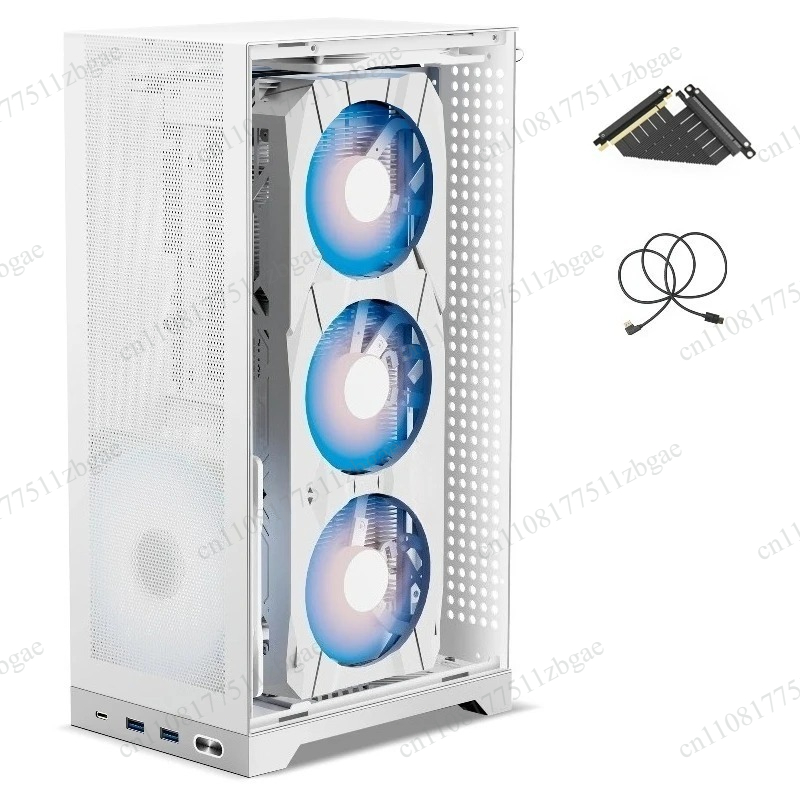 Caja ITX de 8.5L con marco de  - Itx Case Pcie Riser 4.0 reseña y precio