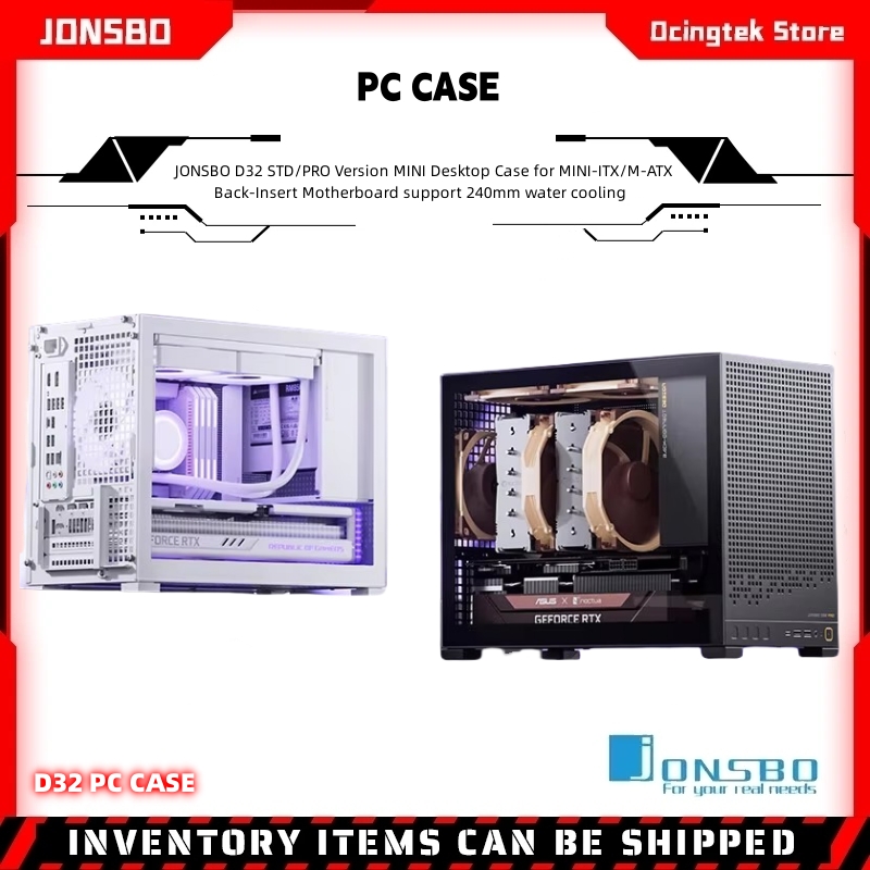 JONSBO D32 STD/PRO versión MIN - Mini Itx Case Water Cooling Support reseña y precio