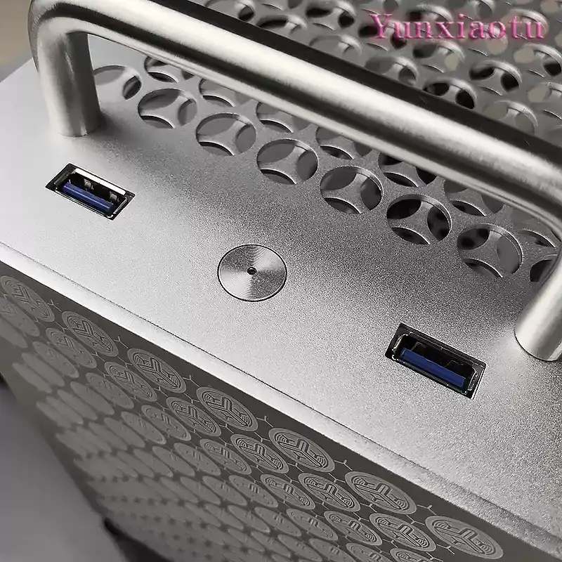 Caja de Ordenador Mini ITX de  - Mini Itx Case With Handle Portable reseña y precio
