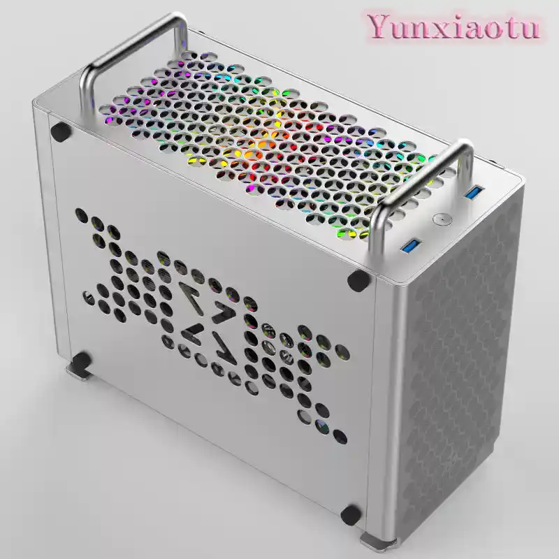 Caja de Ordenador Mini ITX de  - Mini Itx Case With Handle Portable reseña y precio