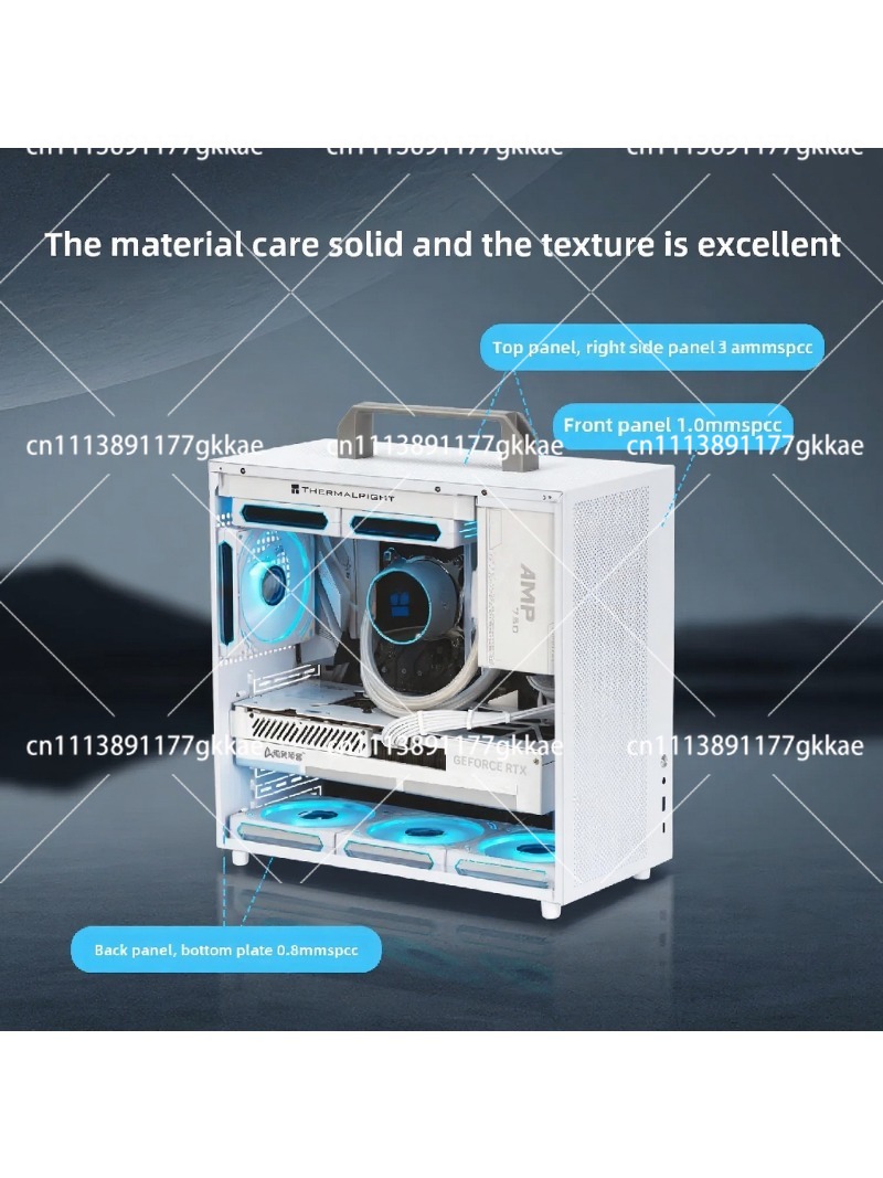 Caja de Ordenador Mini ITX, Di - Mini Itx Case Water Cooling Support reseña y precio