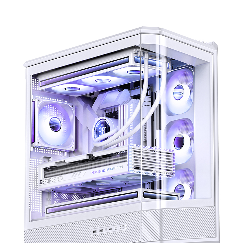 Jonsbo D400 ATX caja de ordena - Mini Itx Case Water Cooling Support reseña y precio