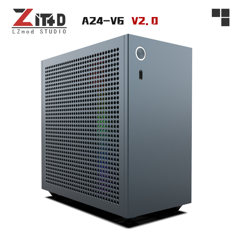 Caja Mini ITX A24-V6 V2.0 3.66 - Sff Case Flex Atx Psu reseña y precio