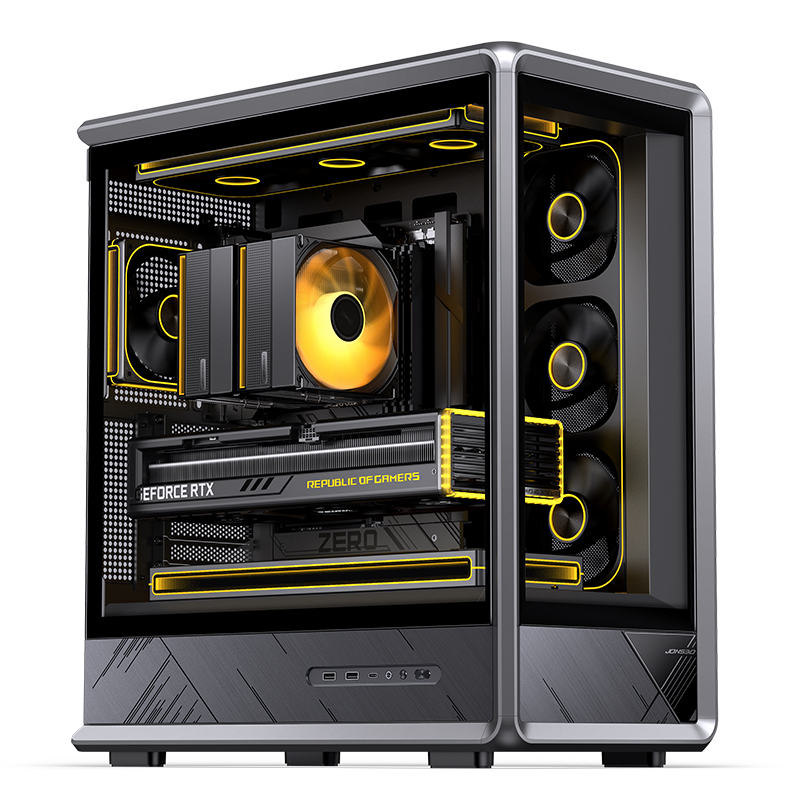 Caja de PC JONSBO D401 ATX, ma - Mini Itx Case Water Cooling Support reseña y precio