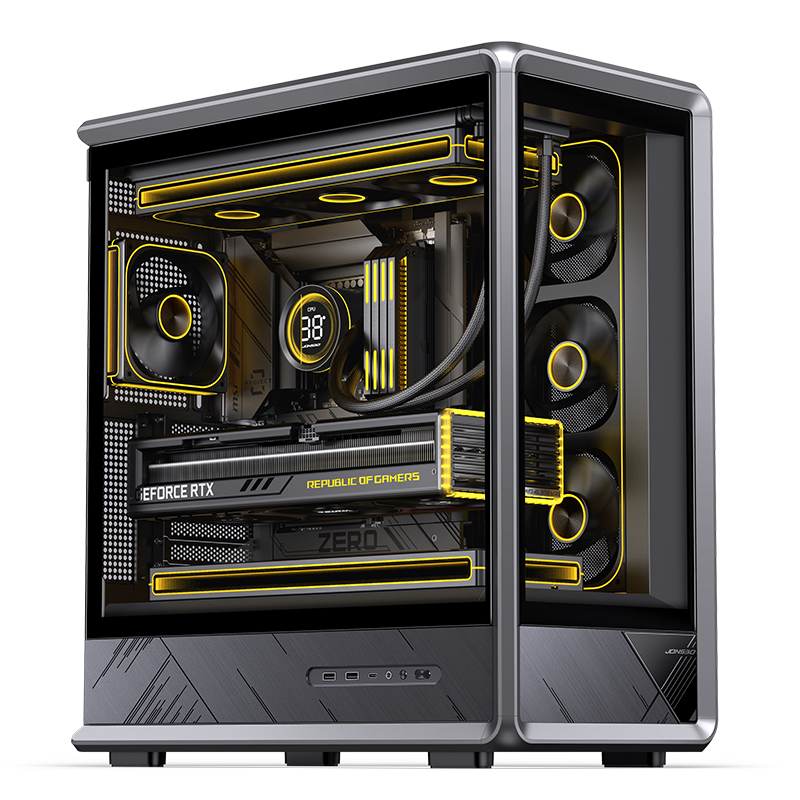 Caja de PC JONSBO D401 ATX, ma - Mini Itx Case Water Cooling Support reseña y precio