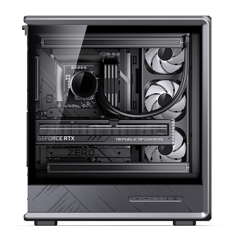 Caja de PC JONSBO D401 ATX, ma - Mini Itx Case Water Cooling Support reseña y precio