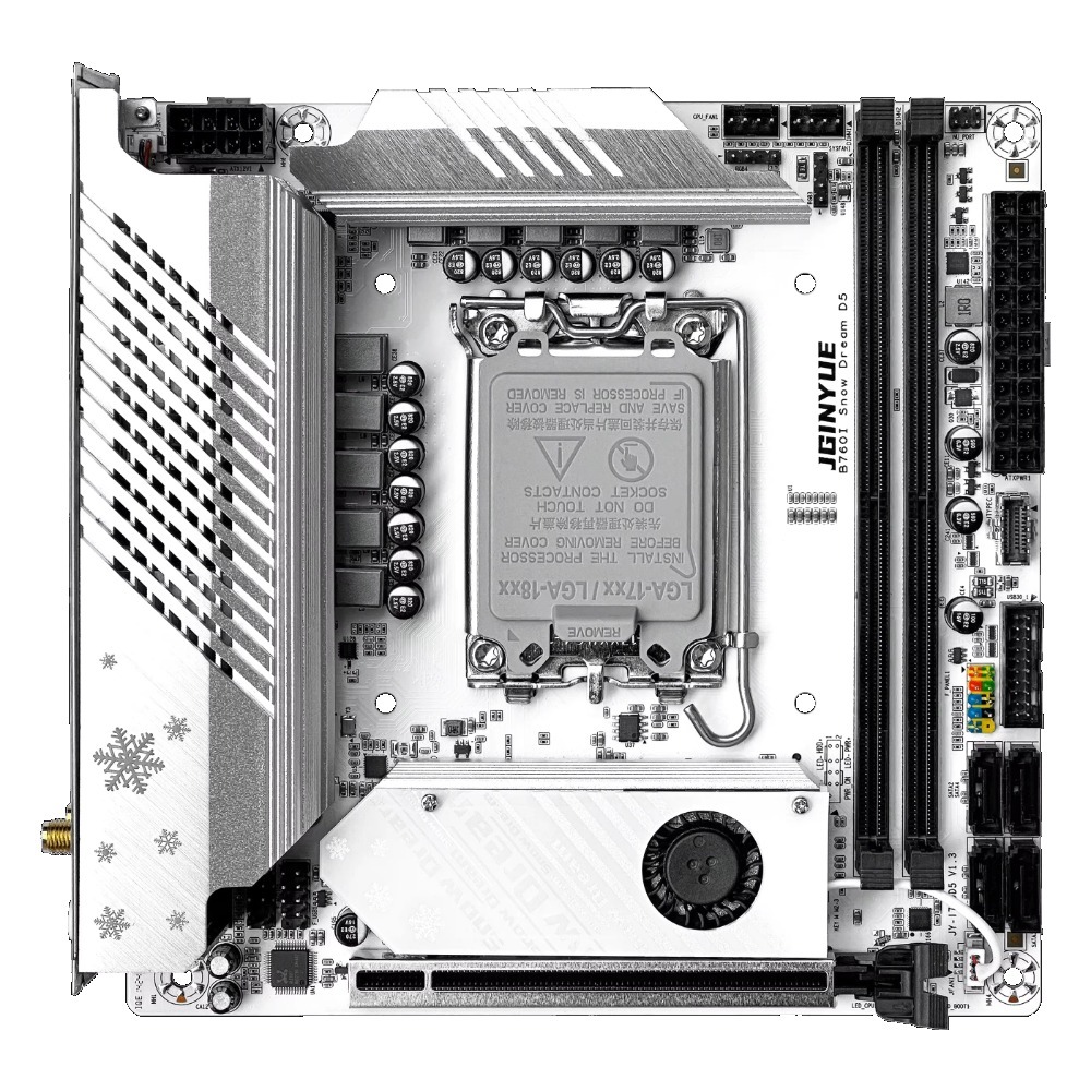 Placa Base JGINYUE B760i-Snow  - Itx Motherboard B760I Ddr5 reseña y precio
