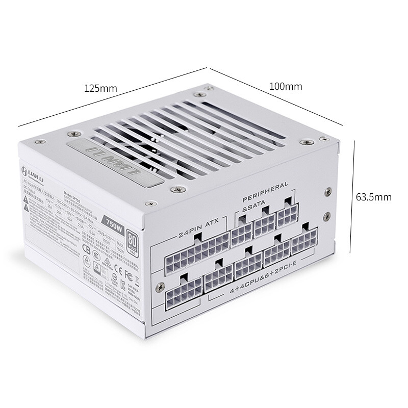 LIAN LI-fuente de alimentación - Sfx Power Supply 750W Gold reseña y precio