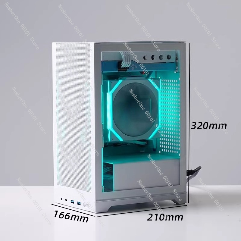 Caja de PC Mini ITX Portátil,  - Mini Itx Case With Handle Portable reseña y precio