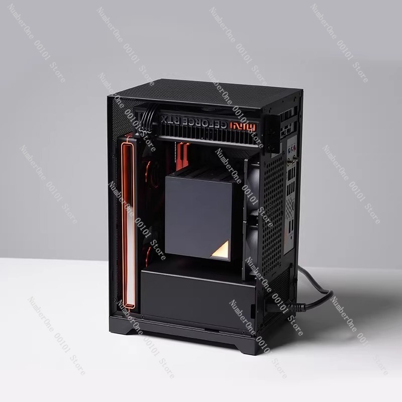 Caja de PC Mini ITX Portátil,  - Mini Itx Case With Handle Portable reseña y precio