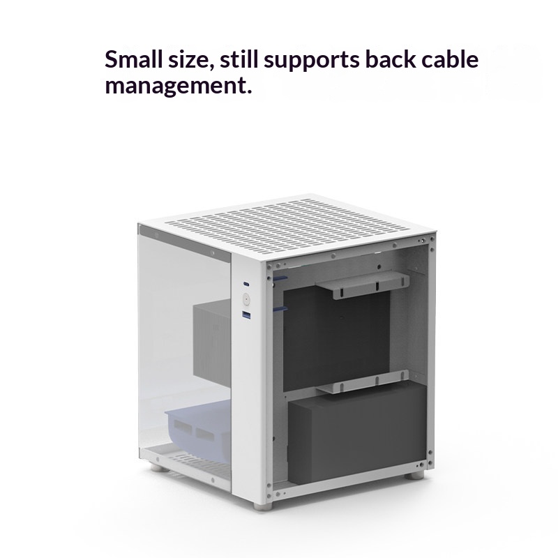 Caja de PC ITX Portátil de Alu - Sff Case Tempered Glass reseña y precio