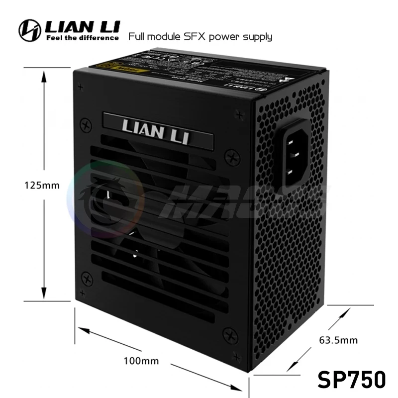 Fuente de alimentación LIAN LI - Sfx Power Supply 750W Gold reseña y precio