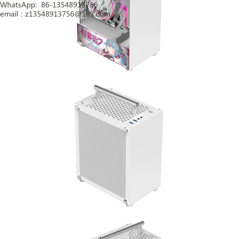 Caja de PC T40 Mini ITX con as - Mini Itx Case With Handle Portable reseña y precio