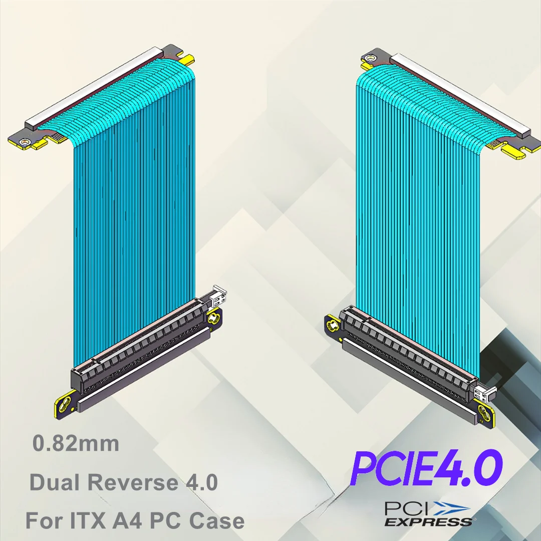 Cable elevador Pcie 4,0 invers - Itx Case Pcie Riser 4.0 reseña y precio