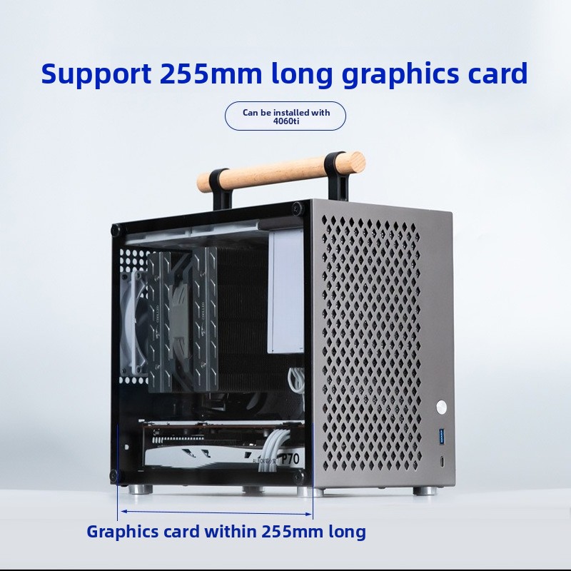 Caja ITX de aluminio completa, - Mini Itx Case With Handle Portable reseña y precio