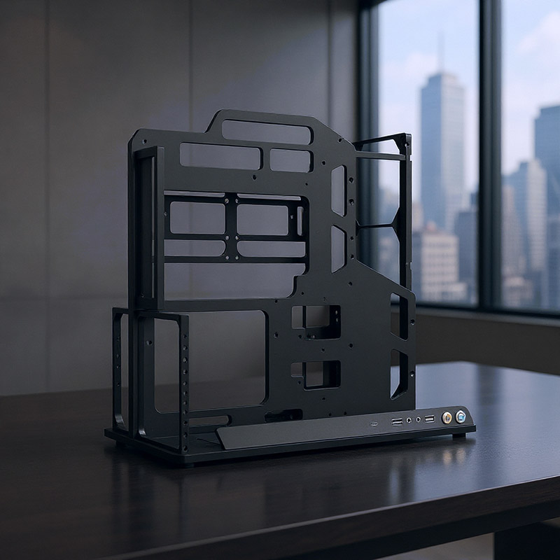 Caja Mini ITX de Aluminio, Cha - Sff Case Tempered Glass reseña y precio