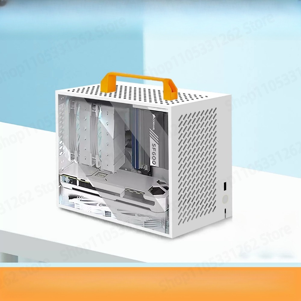 Caja A59 Mini ITX Blanca, Chas - Mini Itx Case With Handle Portable reseña y precio